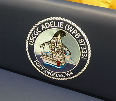 seat cover for uscgc adelie