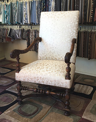 louis 14th chair upholstery