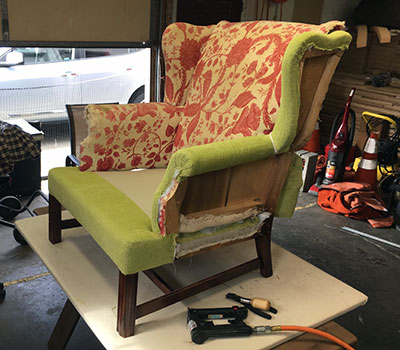 repholster chair