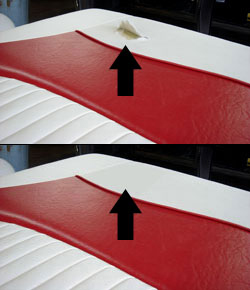 How To Repair Car Or Truck Seat Mac S Upholstery - How To Repair Rip In Vinyl Car Seat