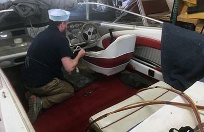 Marine Boat Seat Upholstery