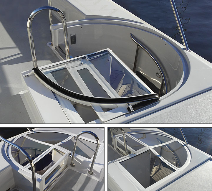 custom yacht hatch