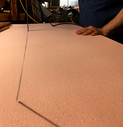 4 thick - High Density Upholstery Foam - Custom Sizes